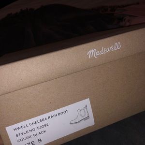 Madewell Chelsea rain boot